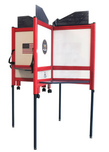 Franklin voting booth
